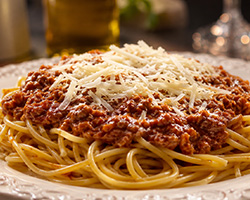 Spaghetti à Bolognese