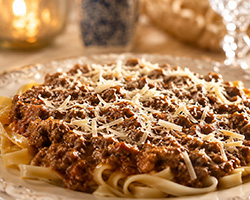 Tagliarini à Bolognese